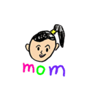 5歳と10歳の息子の絵と文字（個別スタンプ：39）