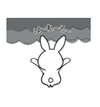 うさぎサマー 毎日スタンプ（個別スタンプ：18）
