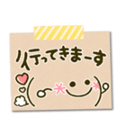 毎日顔文字♡手書き風メモ（個別スタンプ：16）