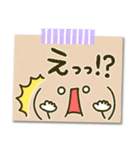 毎日顔文字♡手書き風メモ（個別スタンプ：27）