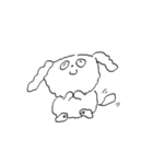 ちょっと雑なマルチーズのみるく（個別スタンプ：14）