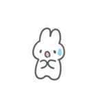 うさぎくん 使いやすいスタンプ（個別スタンプ：8）