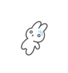 うさぎくん 使いやすいスタンプ（個別スタンプ：13）