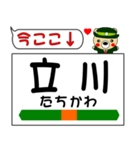 今ココ！ ”中央線（快速）”（個別スタンプ：19）