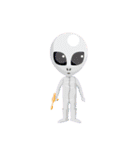 21人の宇宙人（個別スタンプ：21）
