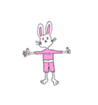 キュートなうさぎと共に生きるⅡ（個別スタンプ：2）