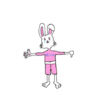 キュートなうさぎと共に生きるⅡ（個別スタンプ：5）