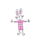 キュートなうさぎと共に生きるⅡ（個別スタンプ：9）