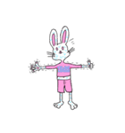 キュートなうさぎと共に生きるⅡ（個別スタンプ：11）