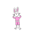 キュートなうさぎと共に生きるⅡ（個別スタンプ：21）
