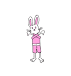 キュートなうさぎと共に生きるⅡ（個別スタンプ：25）
