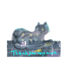 ありがとねこ（個別スタンプ：14）