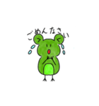 カエルスタンプ3（個別スタンプ：10）