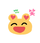 かわちぃくまちくんの表情（個別スタンプ：14）