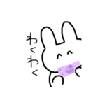 ヅカヲタうさぎ（個別スタンプ：5）