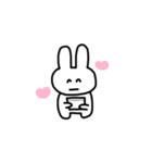 ヅカヲタうさぎ（個別スタンプ：8）