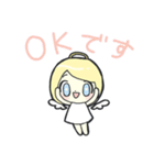 てんしとあくまの女の子（個別スタンプ：1）