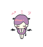 てんしとあくまの女の子（個別スタンプ：6）