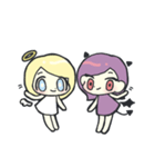 てんしとあくまの女の子（個別スタンプ：16）