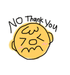 easy to use ＆ cute face（個別スタンプ：2）