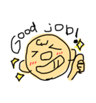 easy to use ＆ cute face（個別スタンプ：10）
