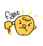 easy to use ＆ cute face（個別スタンプ：11）