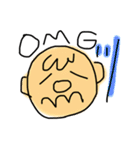 easy to use ＆ cute face（個別スタンプ：14）