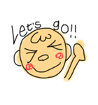 easy to use ＆ cute face（個別スタンプ：17）