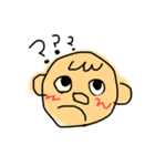 easy to use ＆ cute face（個別スタンプ：22）