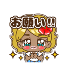 ハッピーコギャル♡毎日使えるスタンプ（個別スタンプ：4）