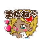ハッピーコギャル♡毎日使えるスタンプ（個別スタンプ：6）