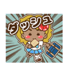 ハッピーコギャル♡毎日使えるスタンプ（個別スタンプ：40）