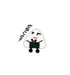 私は梅のおにぎりちゃん（個別スタンプ：4）