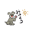 シュナウザー犬のくうです（個別スタンプ：2）