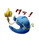 ホッコリなまずん（個別スタンプ：22）