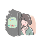 Eng 友達やかわいいカップルと一緒に楽しむ（個別スタンプ：7）