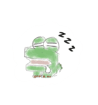 どうも ヨンワニ です！（個別スタンプ：4）