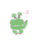 どうも ヨンワニ です！（個別スタンプ：16）