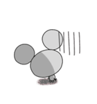ハート多め普段挨拶なかいさんちのねずみ（個別スタンプ：38）