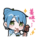 雪ちゃんと祭ちゃんスタンプ（個別スタンプ：6）