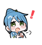 雪ちゃんと祭ちゃんスタンプ（個別スタンプ：10）