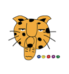 ゆず色 ジャガーさん（個別スタンプ：1）