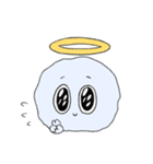 ふわふわかわいい天使ちゃん（個別スタンプ：2）