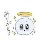 ふわふわかわいい天使ちゃん（個別スタンプ：5）
