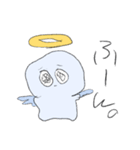 ふわふわかわいい天使ちゃん（個別スタンプ：26）