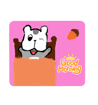 かわいいハムリススタンプ（個別スタンプ：6）