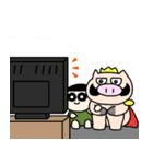 ブタきんぐとチキぱん  愉快な仲間たち！（個別スタンプ：24）