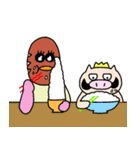 ブタきんぐとチキぱん  愉快な仲間たち！（個別スタンプ：38）