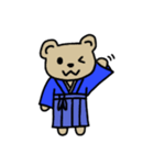 きものくまちゅたんぷ（個別スタンプ：7）