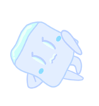 涼しげな小さな赤ちゃんの氷（個別スタンプ：2）